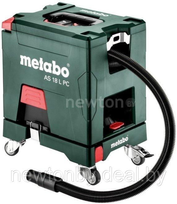 Пылесос Metabo AS 18 L PC (2 аккумулятора)