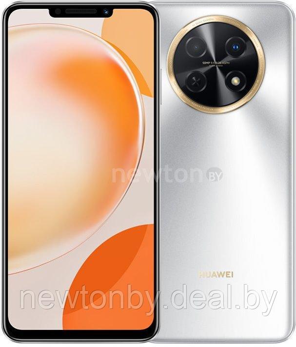 Смартфон Huawei nova Y91 MAO-LX9 Dual SIM 8GB/256GB (лунное серебро) - фото 1 - id-p218510864