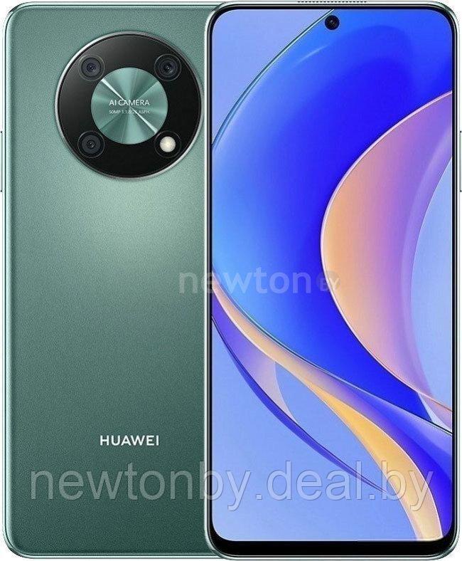 Смартфон Huawei nova Y90 4GB/128GB (изумрудно-зеленый) - фото 1 - id-p218510882