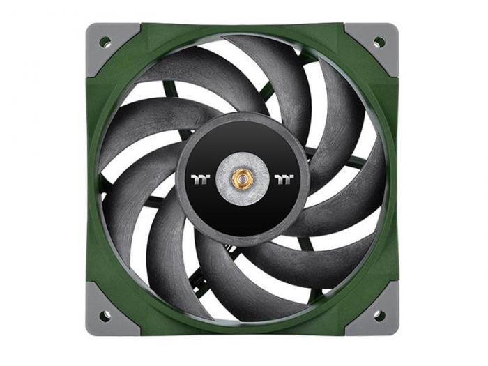 Вентилятор Thermaltake Fan Tt Toughfan 12 Hydraulic Bearing Gen.2 (1 Pack) Racing Green CL-F117-PL12RG-A - фото 1 - id-p218291041