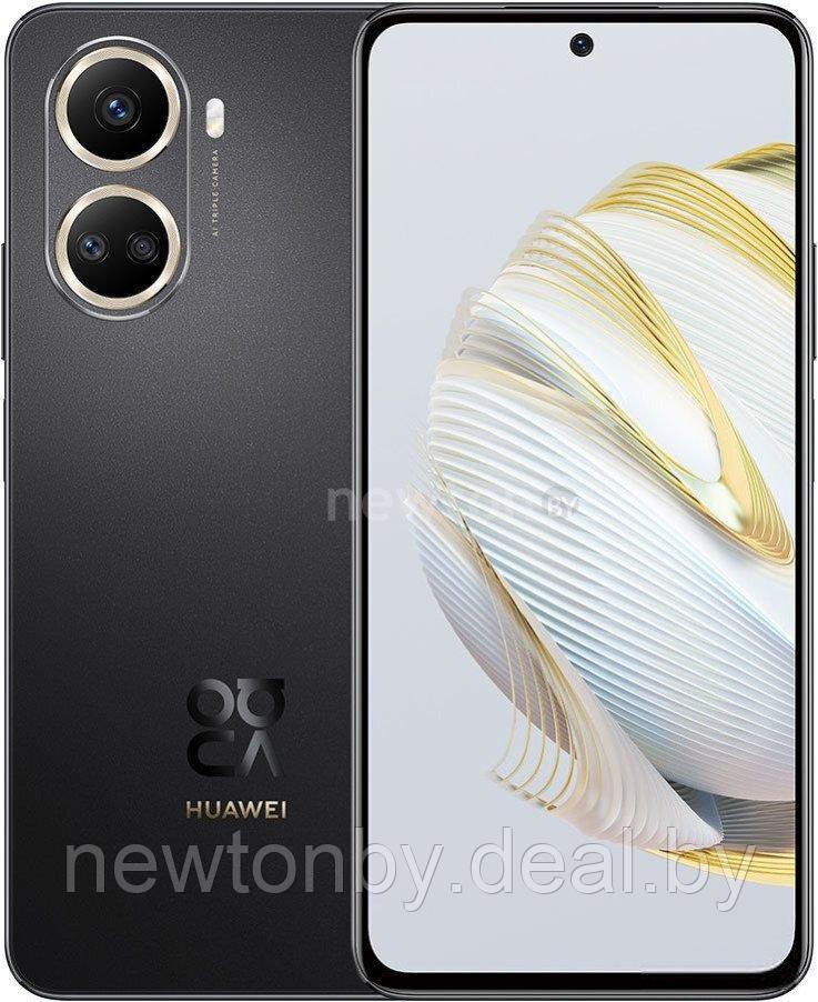 Смартфон Huawei nova 10 SE BNE-LX1 с NFC 8GB/128GB (сияющий черный) - фото 1 - id-p218510887