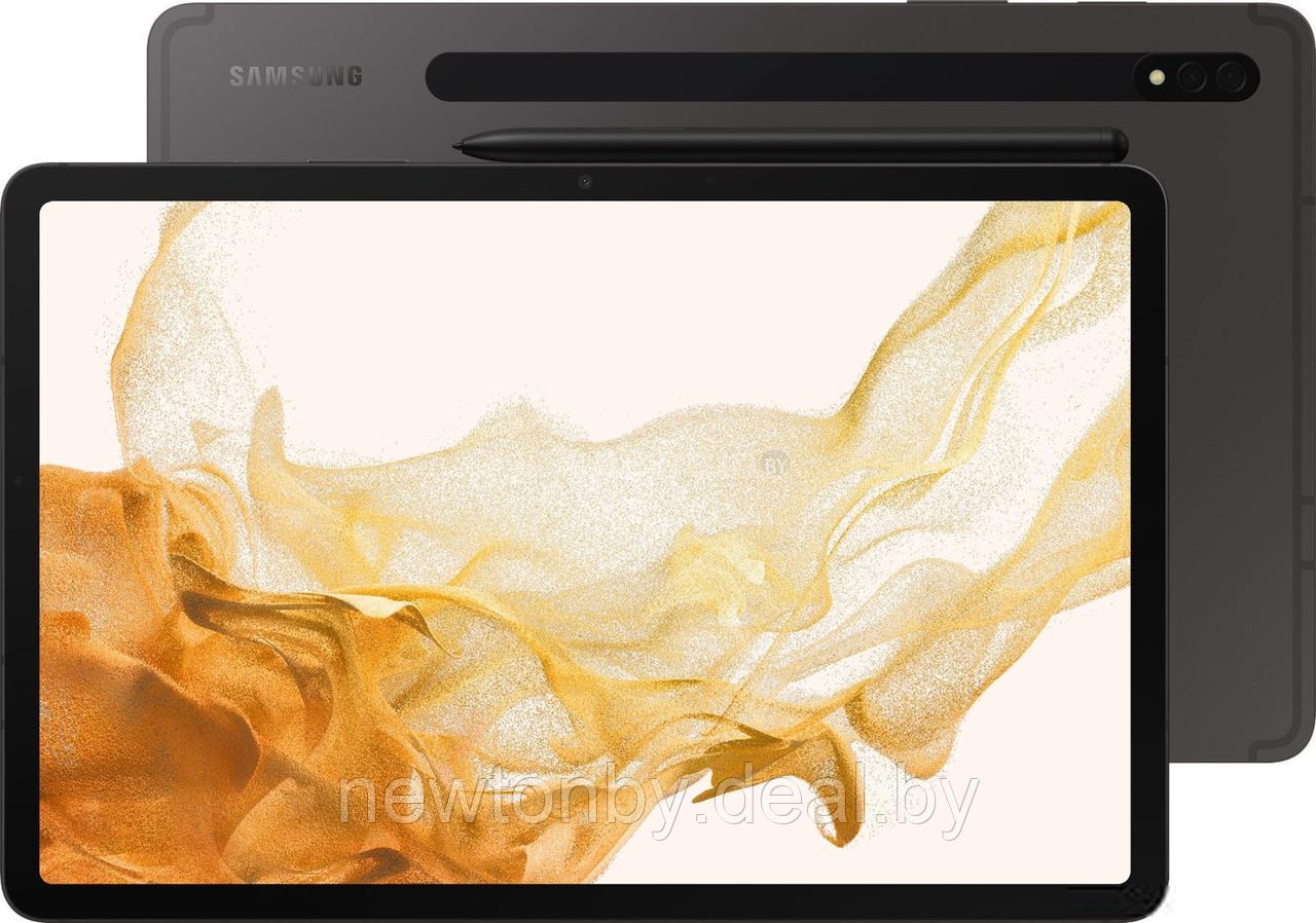 Планшет Samsung Galaxy Tab S8 5G SM-X706 8GB/256GB (графит) - фото 1 - id-p218504349