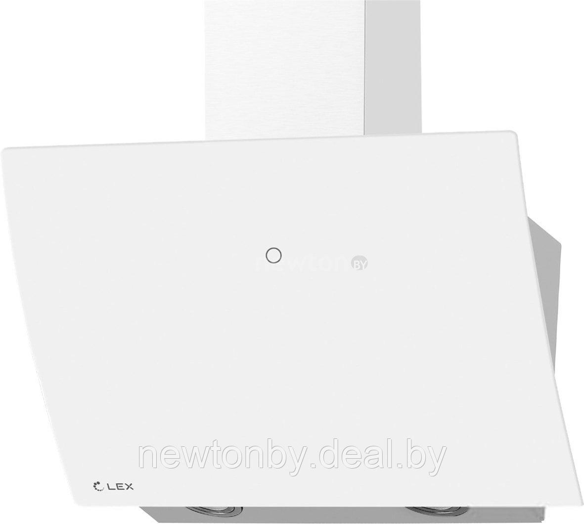 Вытяжка кухонная LEX Plaza GS 600 (белый) - фото 1 - id-p218514211