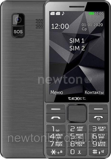 Кнопочный телефон TeXet TM-D324 (черный) - фото 1 - id-p218510898