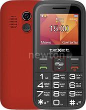 Кнопочный телефон TeXet TM-B418 (красный)