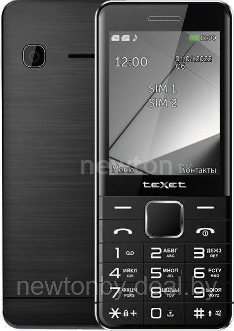 Кнопочный телефон TeXet TM-425 (черный) - фото 1 - id-p210324515