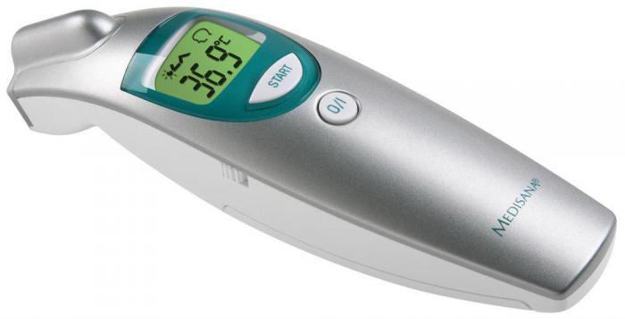 Термометр инфракрасный бесконтактный медицинский электронный температуры тела для детей MEDISANA FTN - фото 1 - id-p218291116