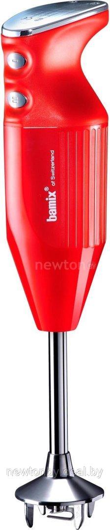 Погружной блендер Bamix Deluxe M180 DL (красный) - фото 1 - id-p218505982