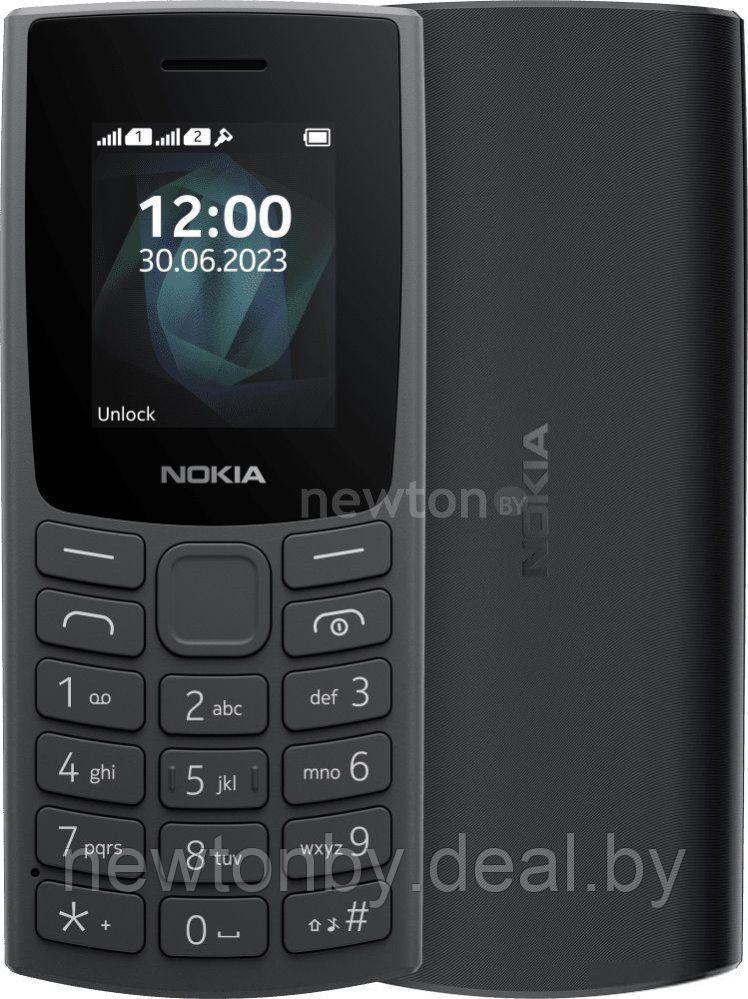 Кнопочный телефон Nokia 105 (2023) Dual SIM TA-1557 (черный) - фото 1 - id-p216342317