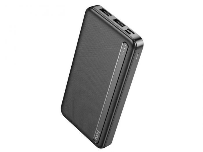 Внешний аккумулятор Hoco Power Bank J91 10000mAh черный Пауэрбанк для зарядки телефона - фото 1 - id-p218291647