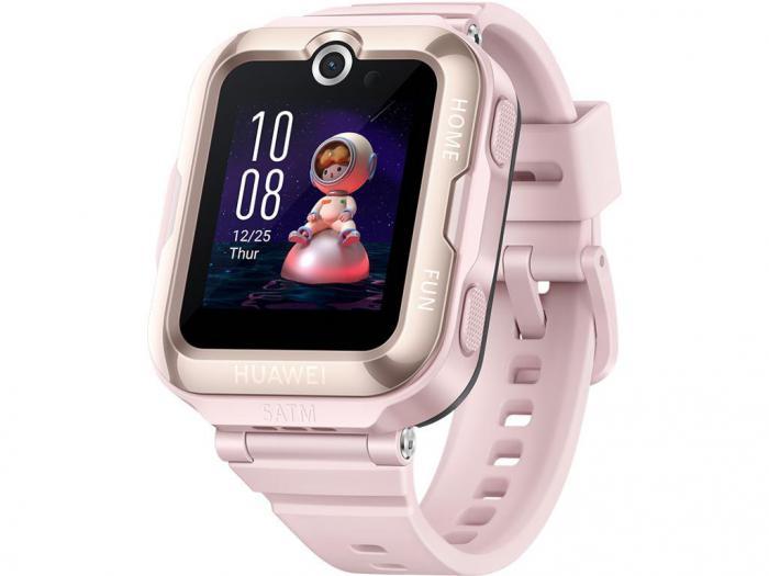 Детские смарт часы-телефон для детей девочки умные наручные Huawei Watch Kids 4 Pro ASN-AL10 розовые - фото 1 - id-p218291782