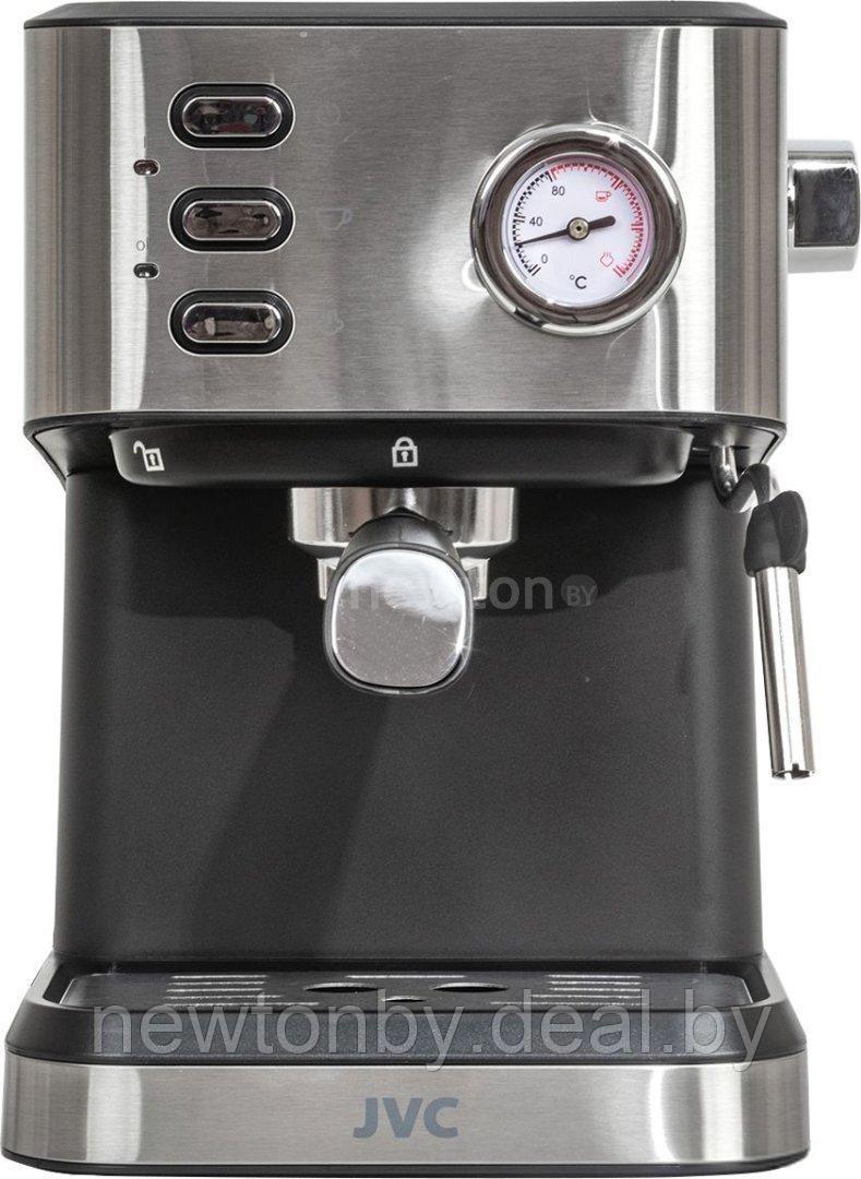 Рожковая помповая кофеварка JVC JK-CF33 (черный) - фото 1 - id-p216940910