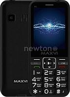 Кнопочный телефон Maxvi P3 (черный)