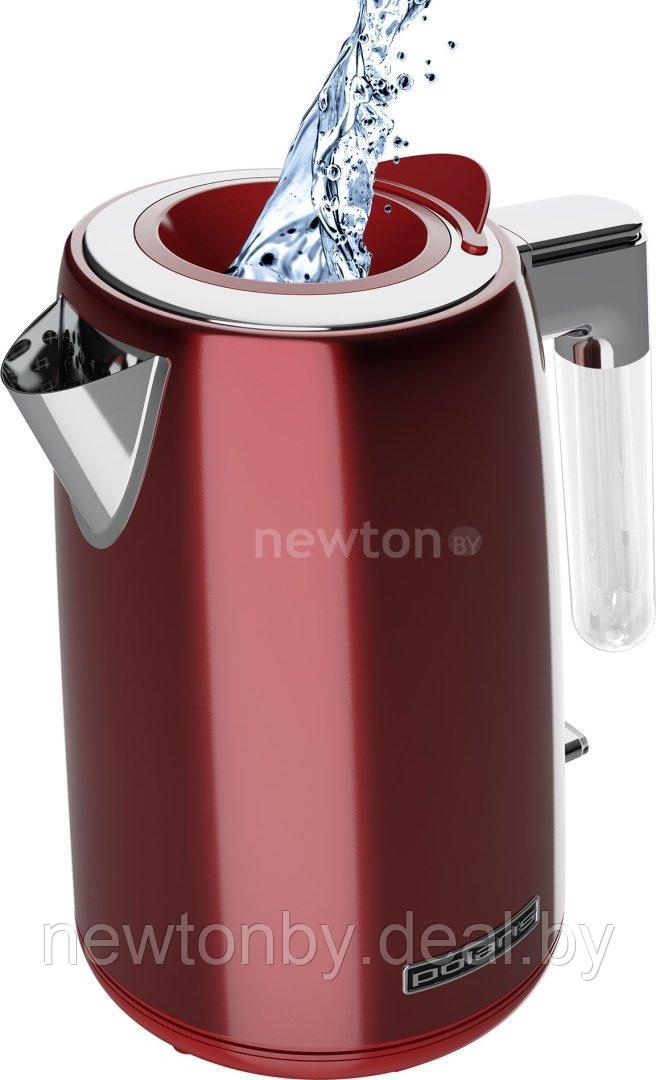 Электрический чайник Polaris PWK 1746CA Water Way Pro (красный) - фото 1 - id-p218503243