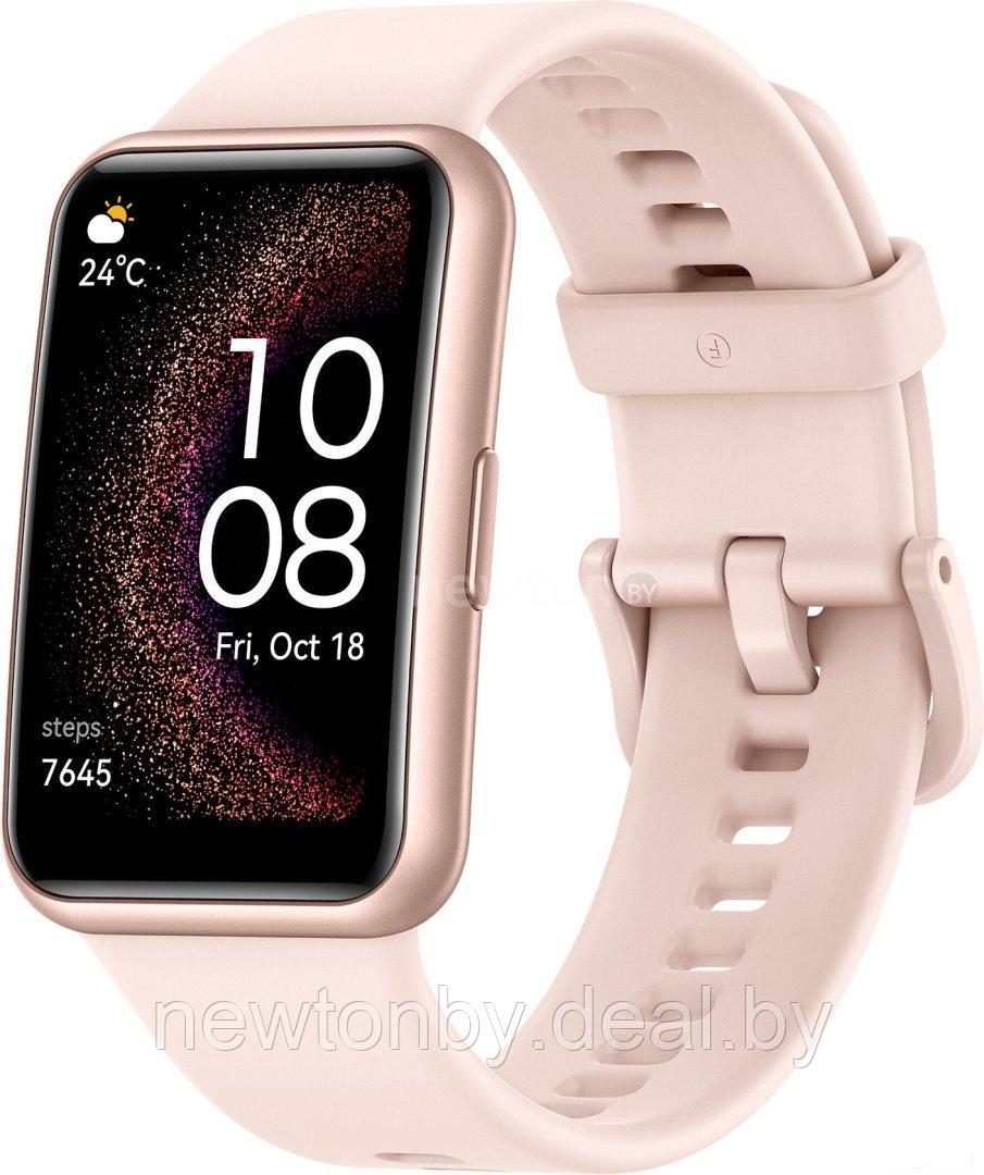 Умные часы Huawei Watch FIT Special Edition (туманно-розовый) - фото 1 - id-p216728503
