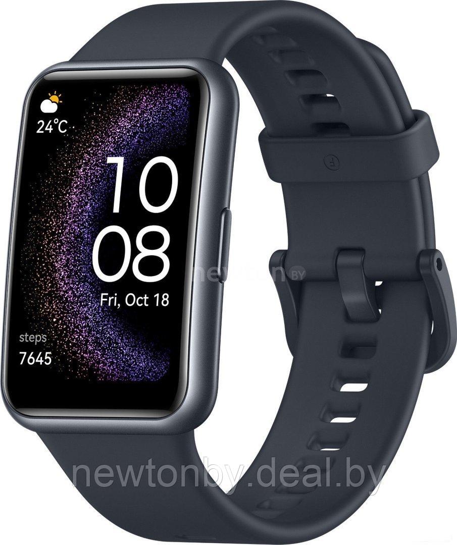 Умные часы Huawei Watch FIT Special Edition (сияющий черный) - фото 1 - id-p216728502