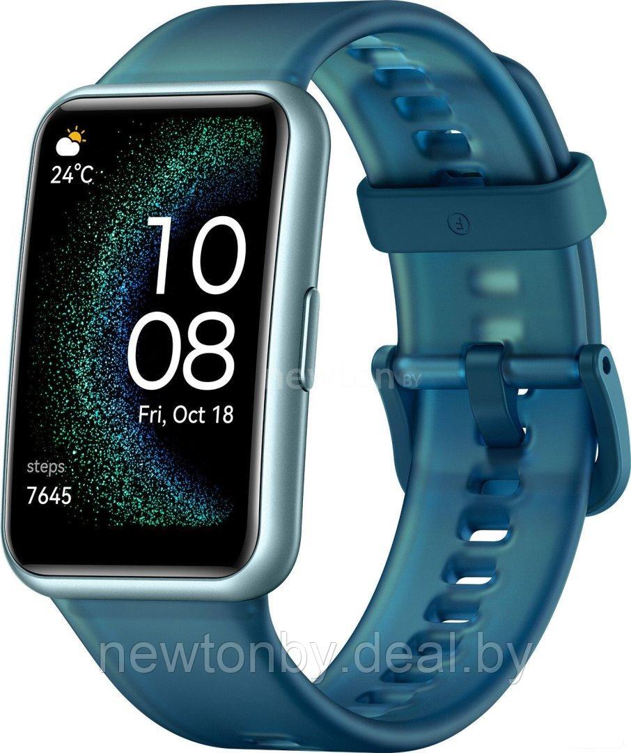 Умные часы Huawei Watch FIT Special Edition (насыщенный зеленый) - фото 1 - id-p216728504