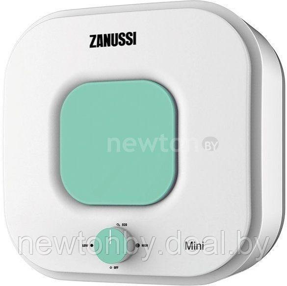 Накопительный электрический водонагреватель под мойку Zanussi ZWH/S 10 Mini U (зеленый)
