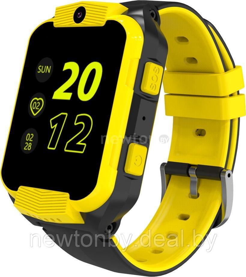Детские умные часы Canyon Cindy KW-41 (желтый/черный) - фото 1 - id-p218518288