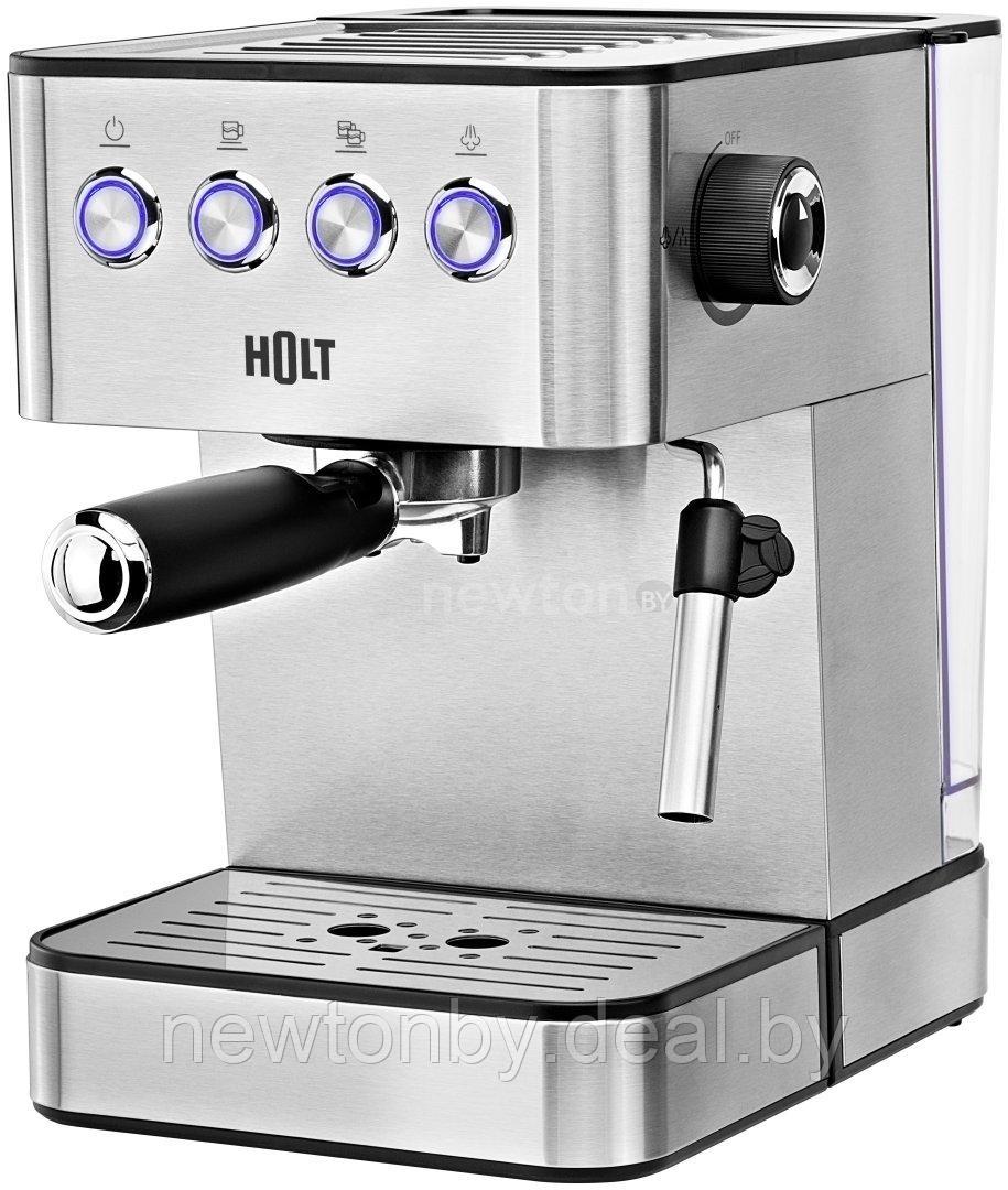 Рожковая помповая кофеварка Holt HT-CM-008 - фото 1 - id-p218506174