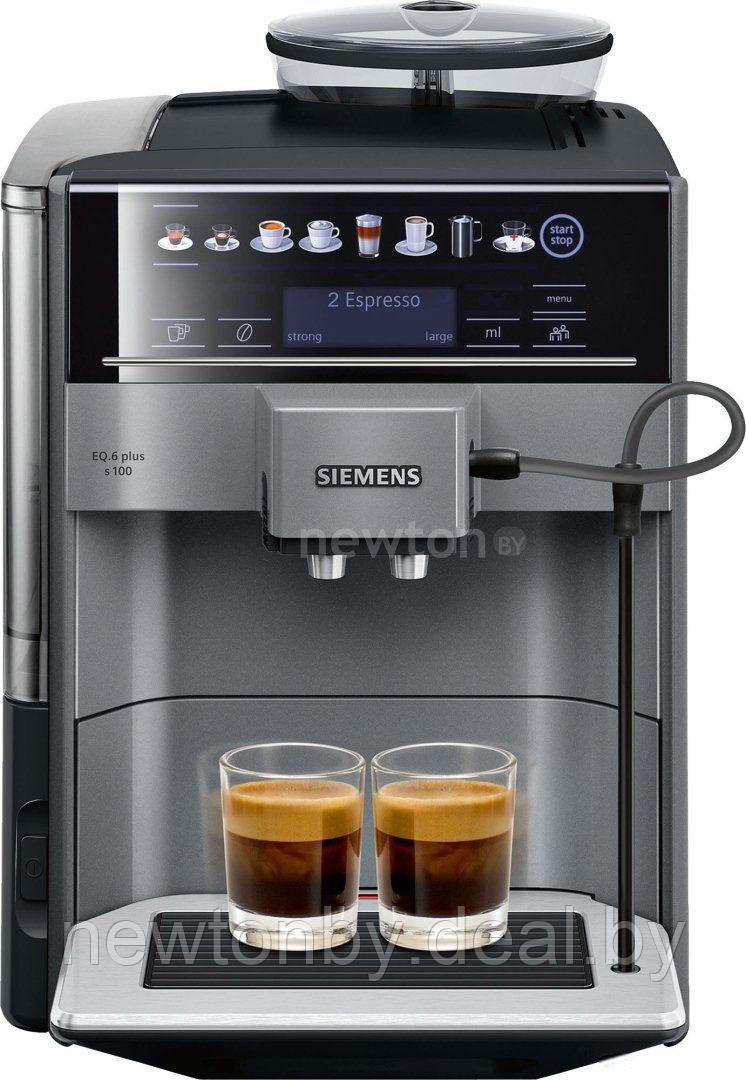 Эспрессо кофемашина Siemens EQ.6 plus s100 TE651209RW - фото 1 - id-p198497170