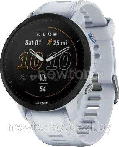 Умные часы Garmin Forerunner 955 (белый камень) - фото 1 - id-p218518316