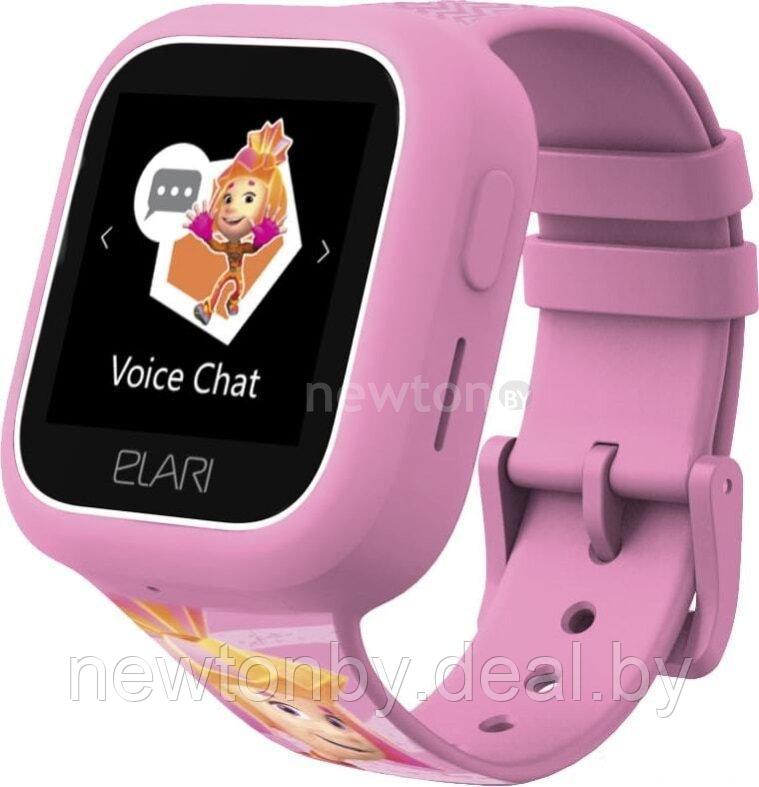 Умные часы Elari FixiTime Lite (розовый) - фото 1 - id-p218518321