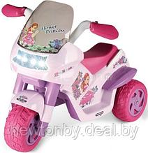 Электромотоцикл Peg Perego Flower Princess IGED0923 (белый/розовый)