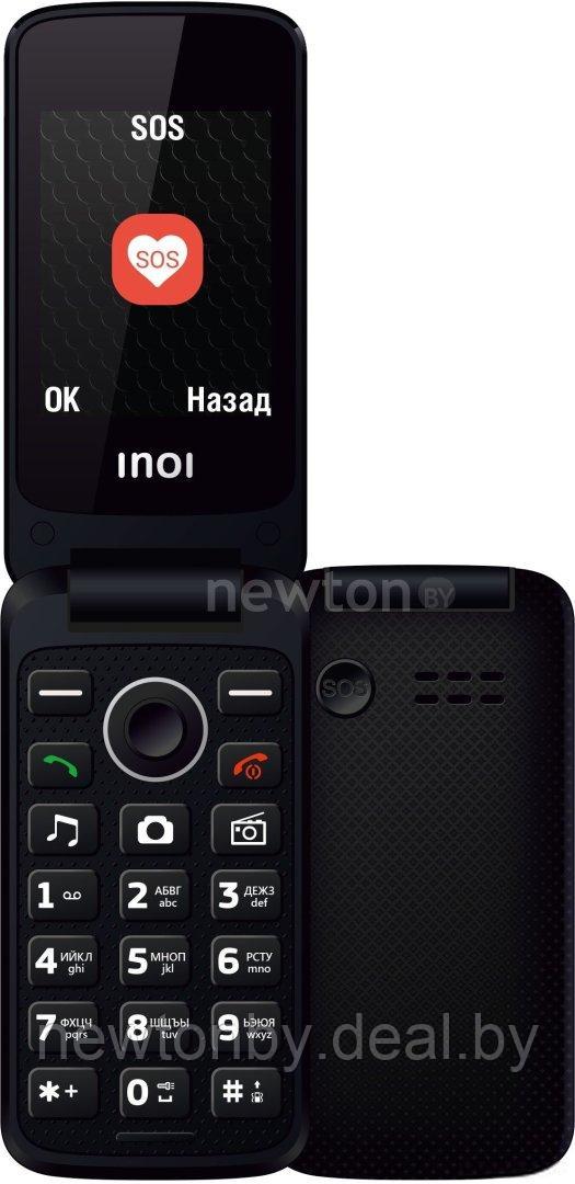 Кнопочный телефон Inoi 247B (черный) - фото 1 - id-p218511238