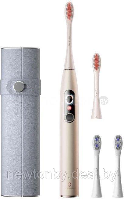 Электрическая зубная щетка Oclean X Pro Digital Set (золотой)