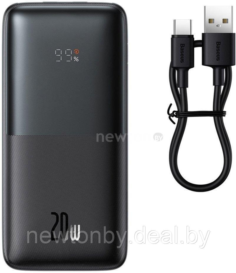 Внешний аккумулятор Baseus Bipow Pro Digital Display Fast Charge 20W Overseas Edition 10000mAh (черный) - фото 1 - id-p201822959