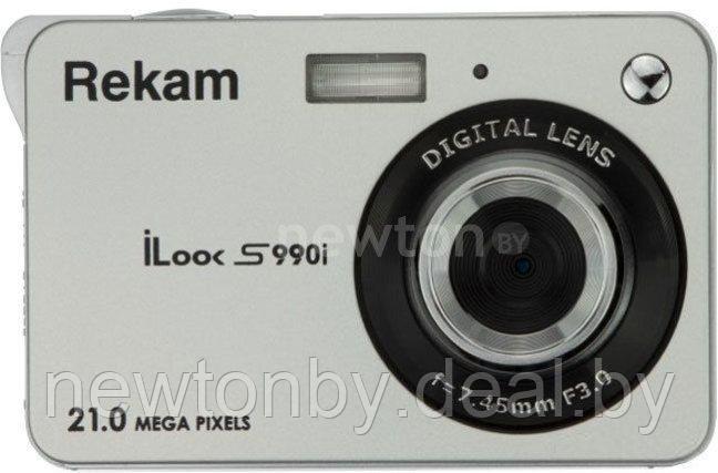 Фотоаппарат Rekam iLook S990i (серебристый) - фото 1 - id-p218513403