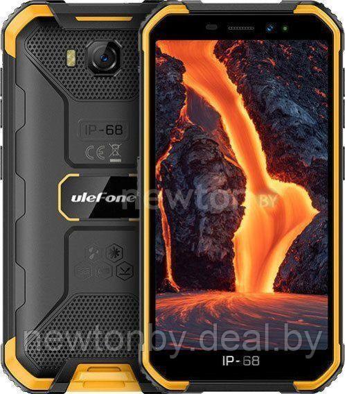 Смартфон Ulefone Armor X6 Pro (оранжевый) - фото 1 - id-p218511296