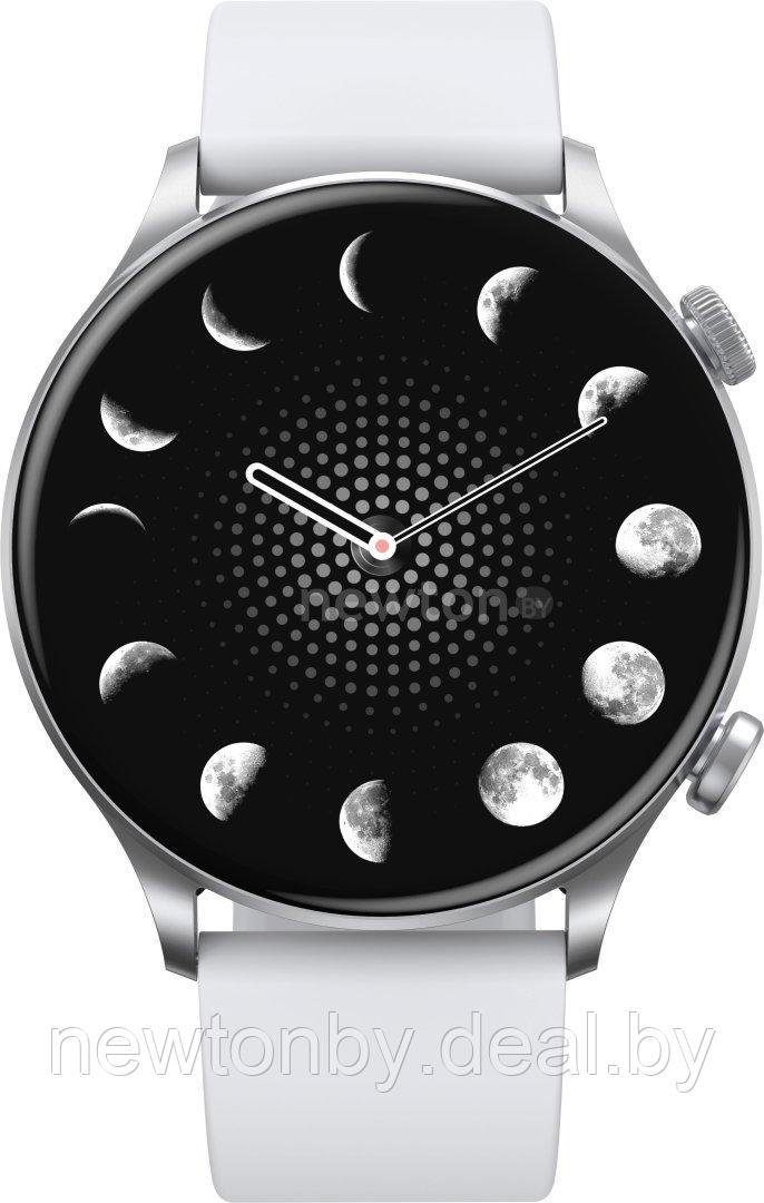 Умные часы Haylou Solar Plus LS16 (серебристый/белый, международная версия) - фото 1 - id-p213587069