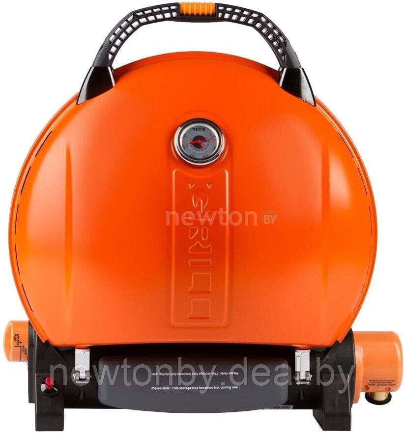 Портативный газовый гриль O-grill 800T (оранжевый) - фото 1 - id-p218520286