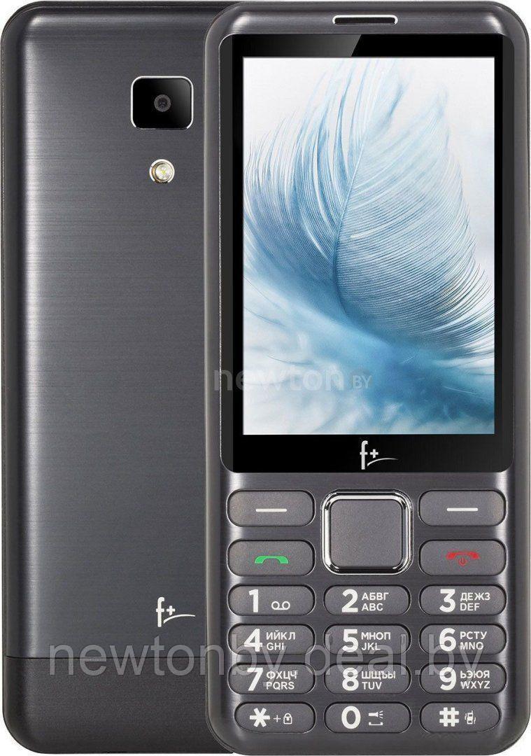 Кнопочный телефон F+ S350 (темно-серый) - фото 1 - id-p218511377
