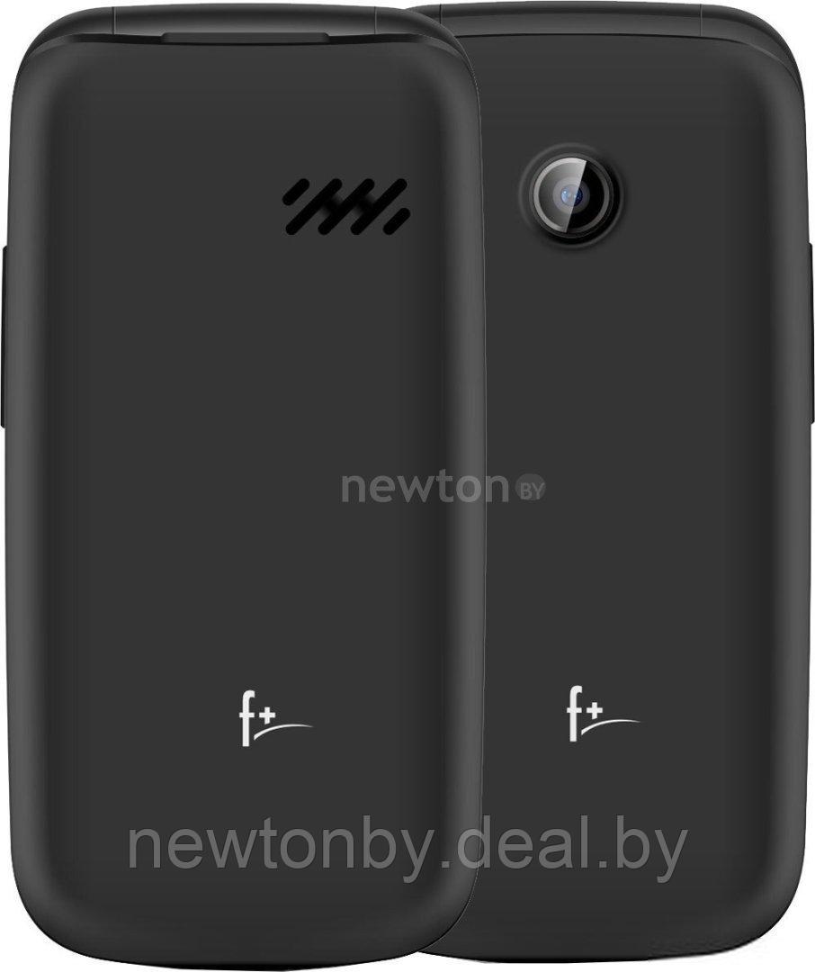 Кнопочный телефон F+ Flip 2 (черный) - фото 1 - id-p218511378
