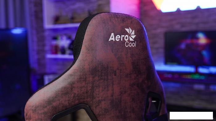 Игровое геймерское кресло для компьютера AeroCool Earl Burgundy Red стул компьютерный - фото 10 - id-p218291097