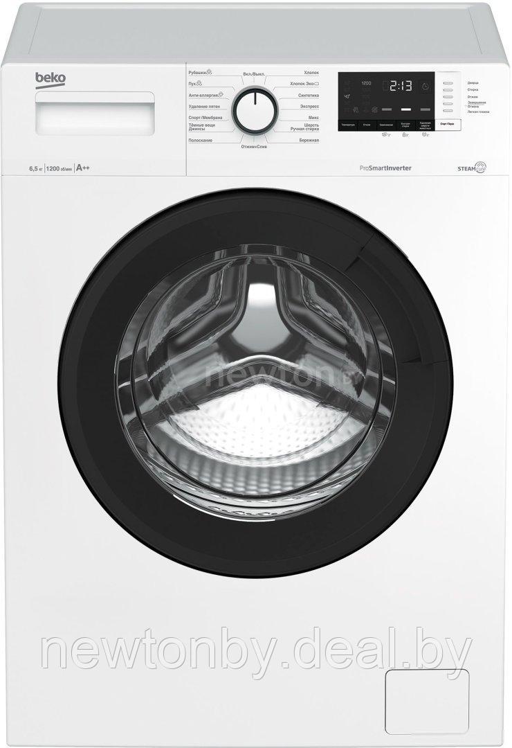 Стиральная машина BEKO WSRE6H612ZAWI - фото 1 - id-p218508260