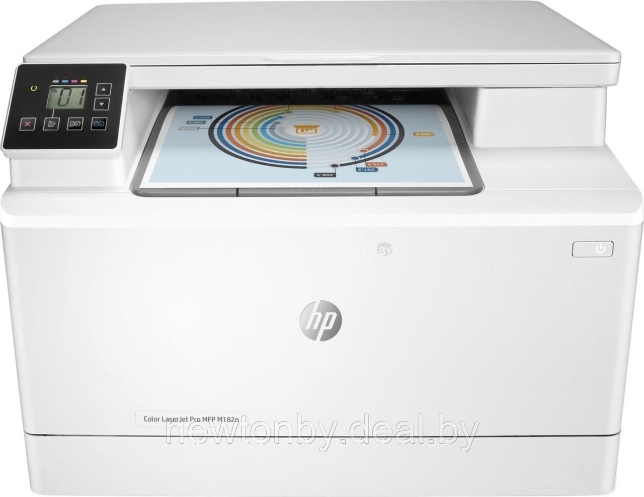 МФУ HP Color LaserJet Pro M182n 7KW54A