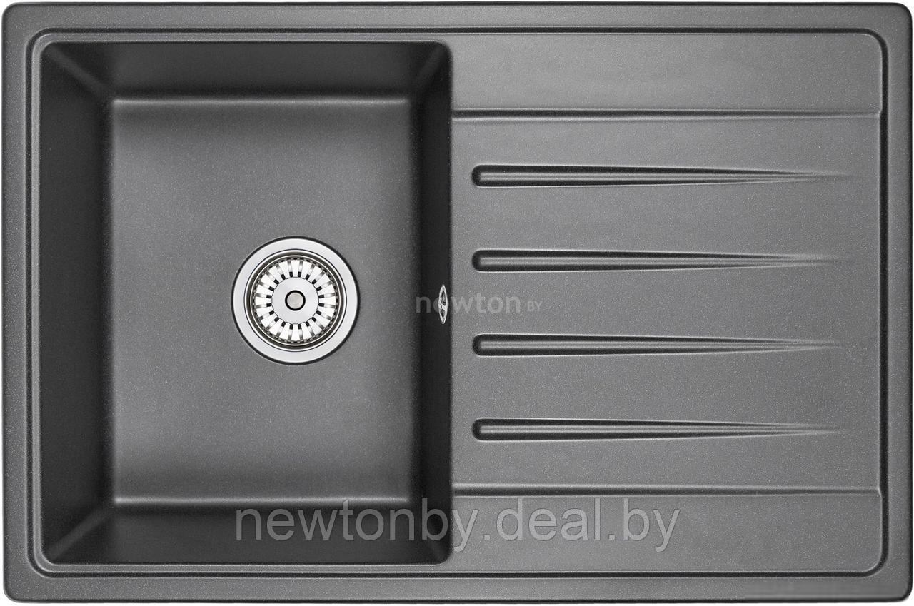 Кухонная мойка Granula 7602 (черный) - фото 1 - id-p218522284