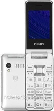 Кнопочный телефон Philips Xenium E2601 (серебристый)