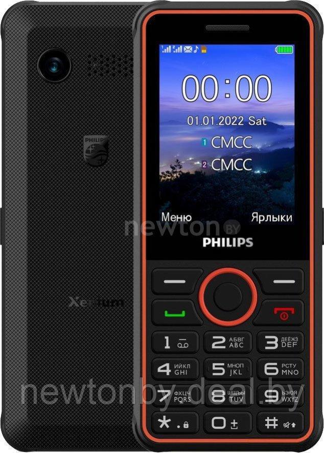 Кнопочный телефон Philips Xenium E2301 (темно-серый) - фото 1 - id-p218510764