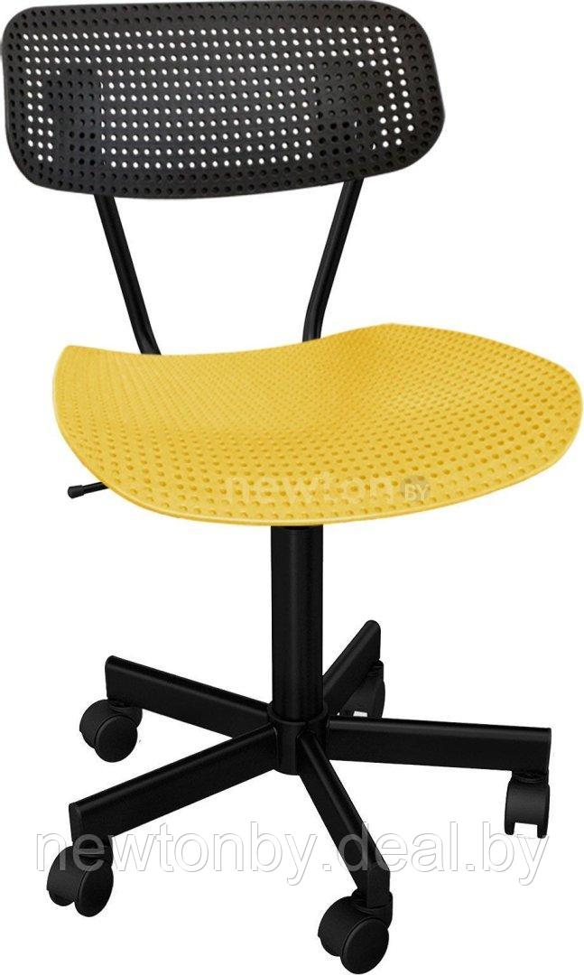 Офисный стул Sheffilton SHT-ST85/S121М (черный/желтый/черный муар) - фото 1 - id-p218527714