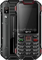 Кнопочный телефон Wifit Wirug F1 (черный/красный)