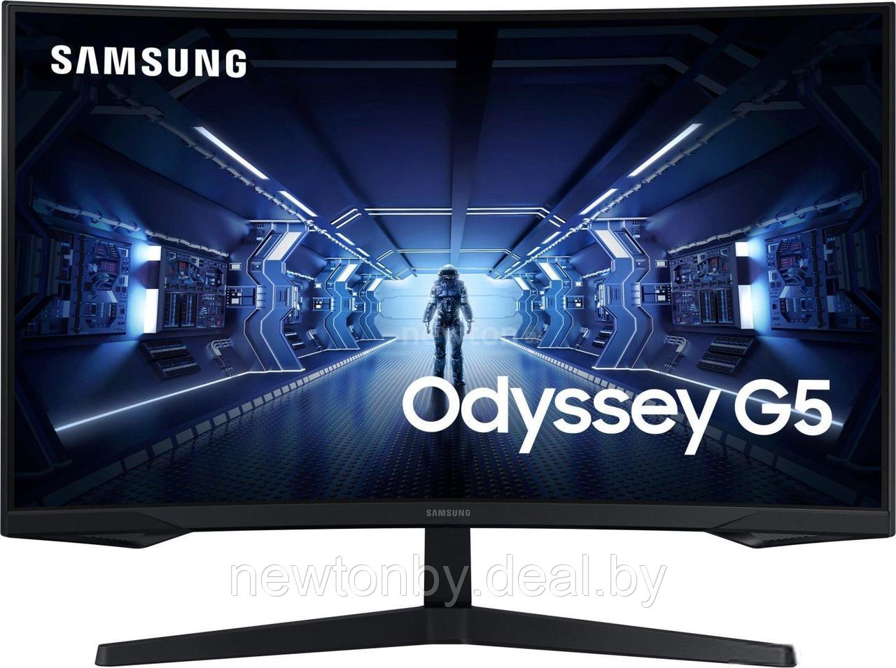 Игровой монитор Samsung Odyssey G5 LC32G55TQWIXCI - фото 1 - id-p218511472