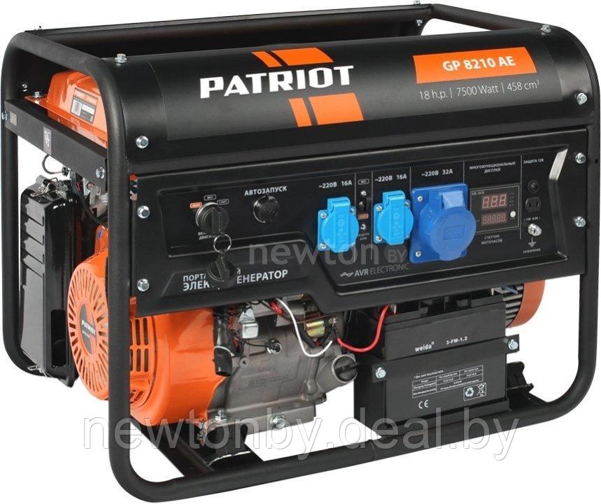 Бензиновый генератор Patriot GP 8210AE - фото 1 - id-p218519680