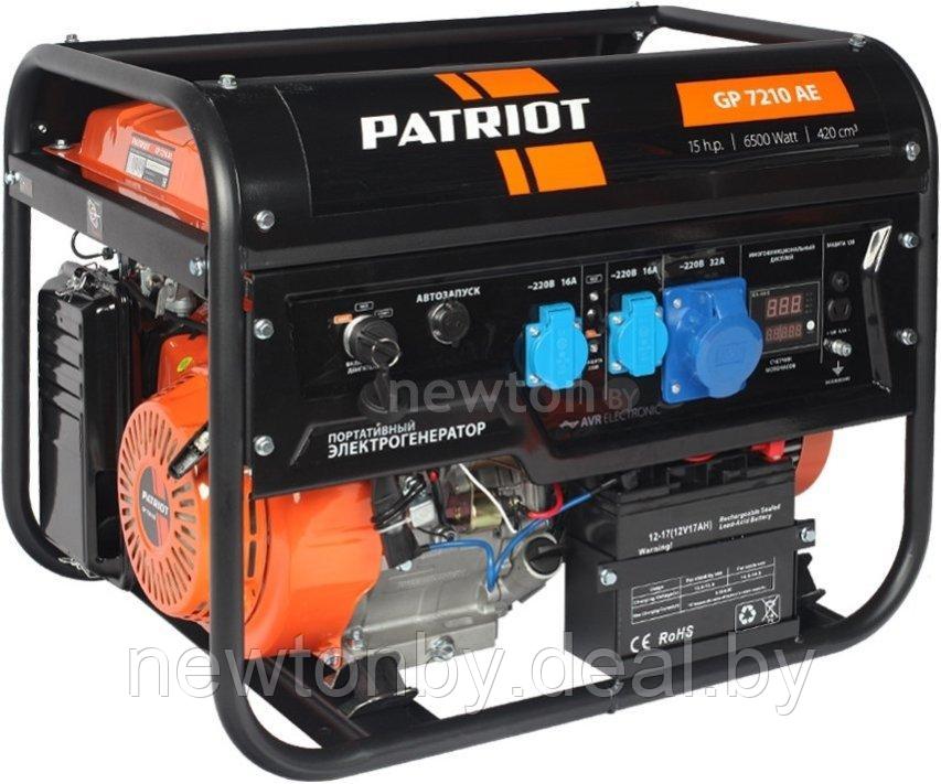 Бензиновый генератор Patriot GP 7210AE - фото 1 - id-p218519681