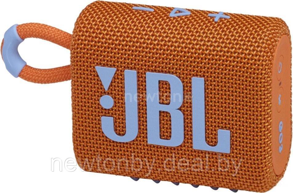 Беспроводная колонка JBL Go 3 (оранжевый)