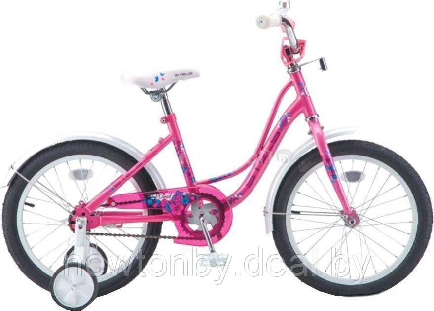 Детский велосипед Stels Wind 18 Z020 (розовый, 2019) - фото 1 - id-p194346669